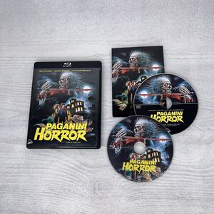 Paganini Horror (Blu-ray + CD, 2019) Includes CD Soundtrack RARE HTF Horror